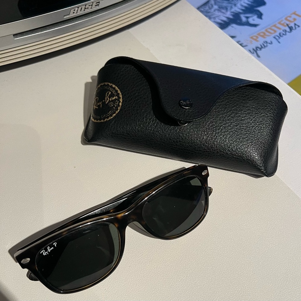 Ray Ban Polarized Tortoiseshell Sunglasses